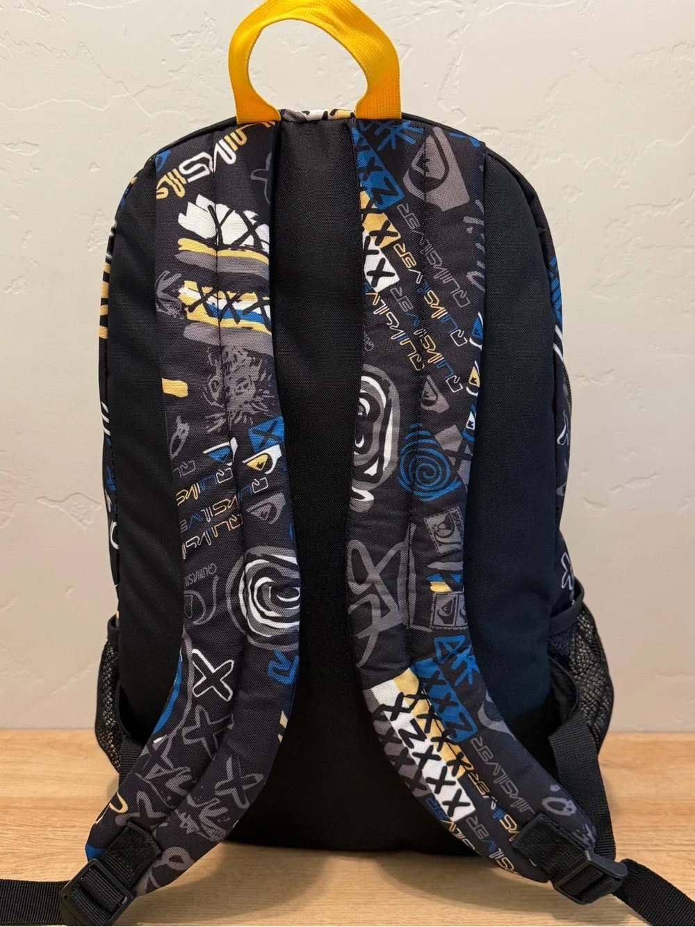 Quiksilver Y2K Style Graphic Skate Surf Backpack